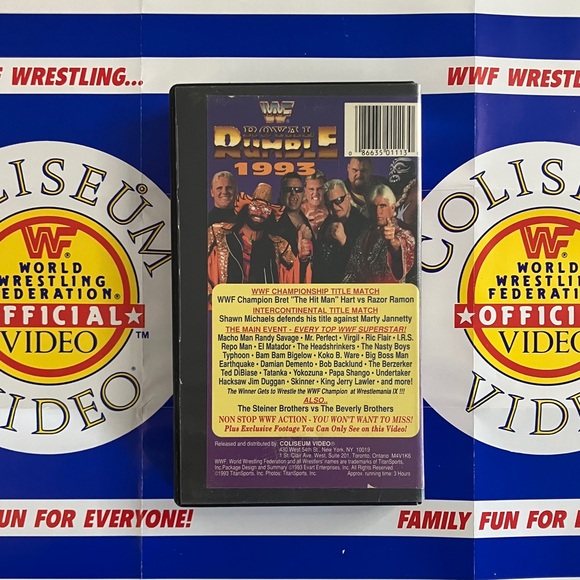WWF Royal Rumble 1993 VHS - Picture 2 of 3